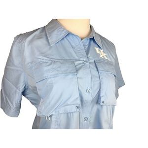 KENTUCKY WILDCATS Fishing Camp Shirt